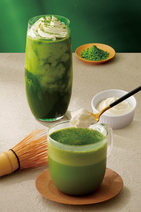 静岡県産抹茶『天空の抹茶®』で仕立てた抹茶ドリンク「天空の抹茶®ホットラテ」「天空の抹茶®グラニータ」
